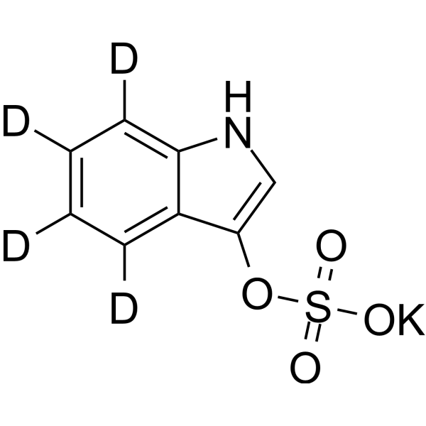 Indoxyl sulfate-d4 potassium