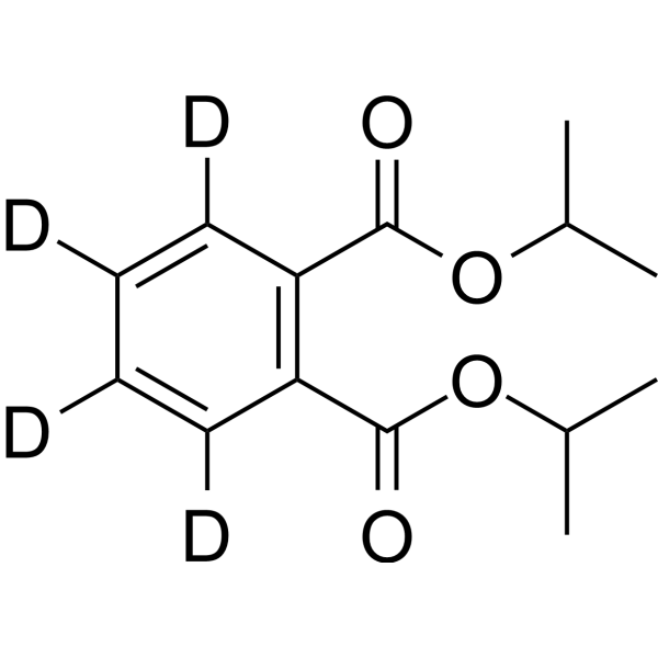 Diisopropyl phthalate-d<sub>4</sub> Chemical Structure
