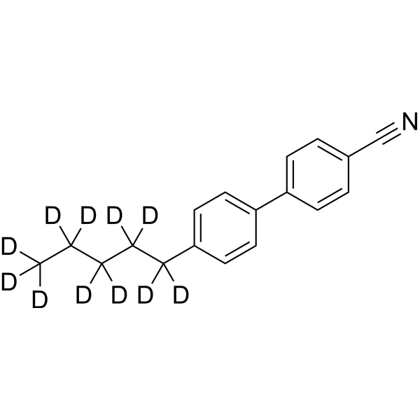 4'-Pentyl-[1,1'-biphenyl]-4-carbonitrile-d<em>11</em>