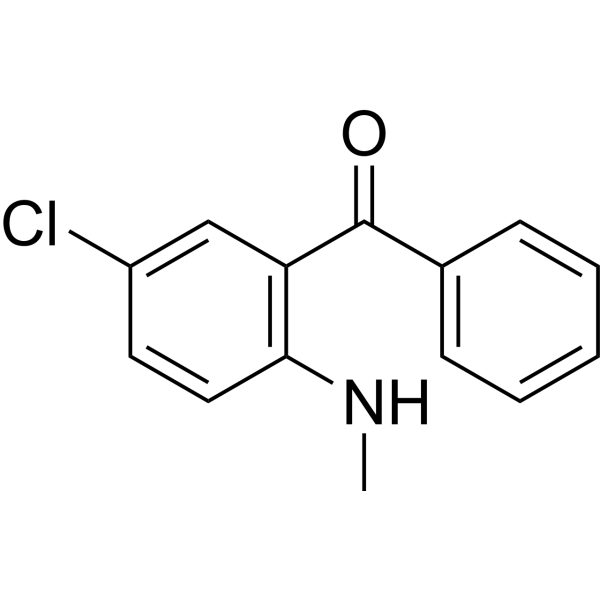 <em>5</em>-Chloro-<em>2</em>-(methylamino)benzophenone
