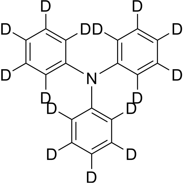 Triphenylamine-d<sub>15</sub> Chemical Structure
