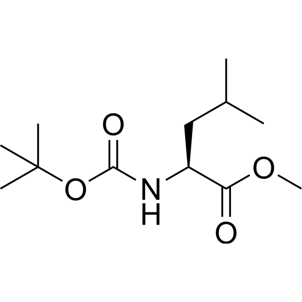 <em>Methyl</em> (tert-butoxycarbonyl)-<em>L-leucinate</em>