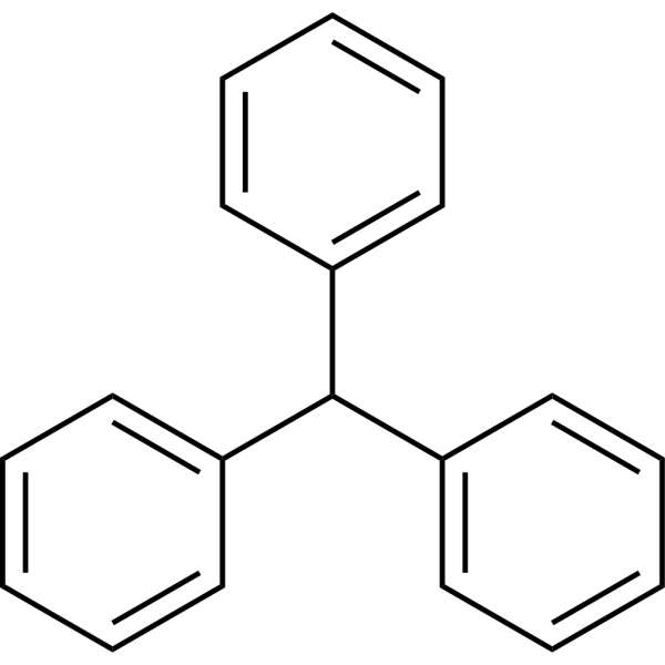Triphenylmethane Chemical Structure