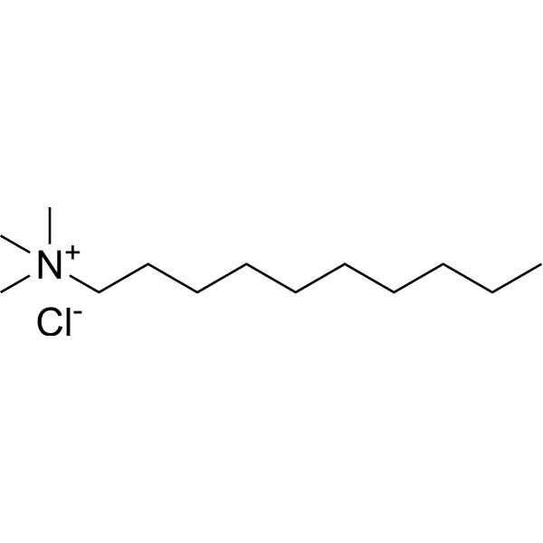 Decyltrimethylammonium chloride Chemical Structure