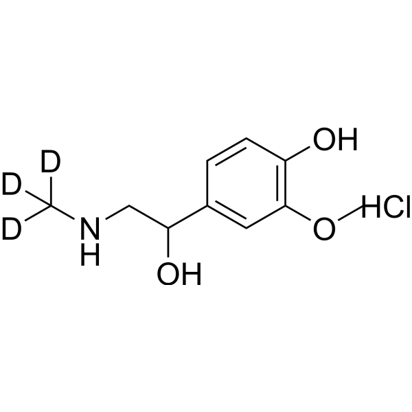 (rac)-Metanephrine-d<em>3</em> hydrochloride