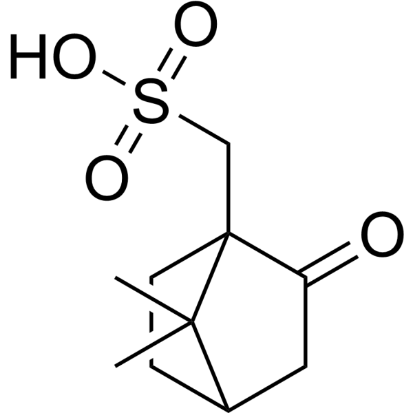 (±)-Camphor-10-sulfonic acid Chemical Structure