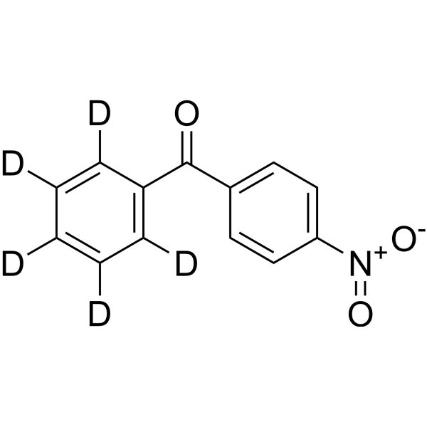(4-Nitrophenyl)(phenyl)methanone-d<sub>5</sub> Chemical Structure