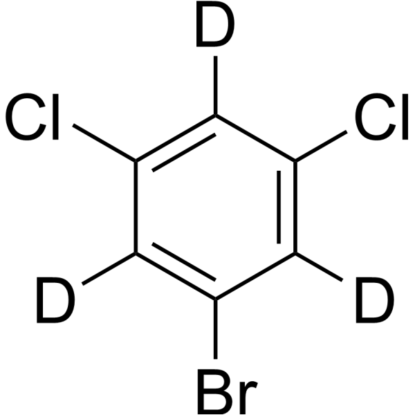 1-Bromo-3,5-dichlorobenzene-d<sub>3</sub> Chemical Structure