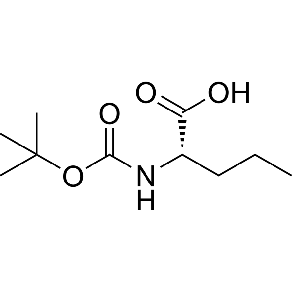 Boc-Nva-OH Chemical Structure