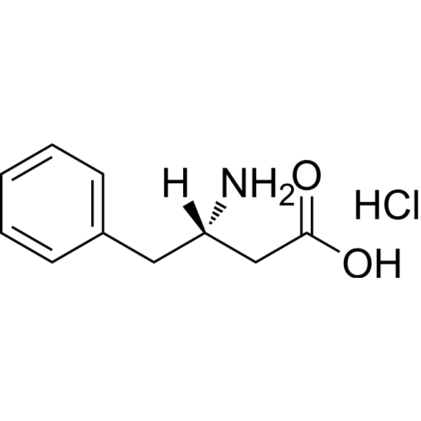 H-β-HoPhe-OH.HCl Chemical Structure