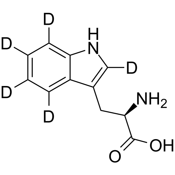 H-D-Trp-OH-d5 Chemical Structure