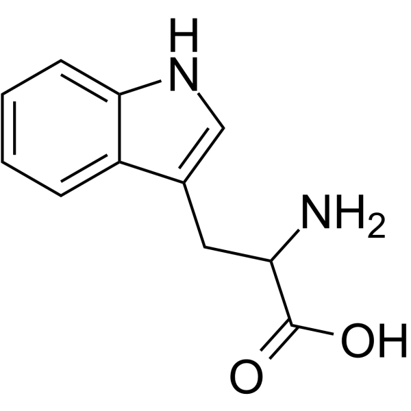 DL-Tryptophan Chemical Structure