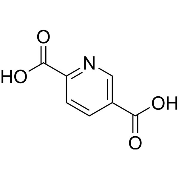 2,5-Pyridinedicarboxylic acid Chemical Structure