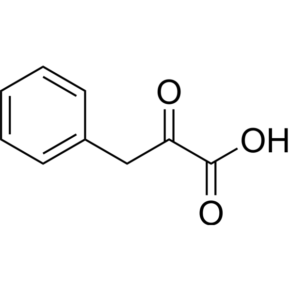 Phenylpyruvic acid (Standard) Chemical Structure