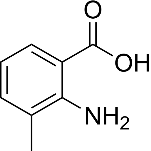 2-Amino-3-methylbenzoic acid Chemical Structure
