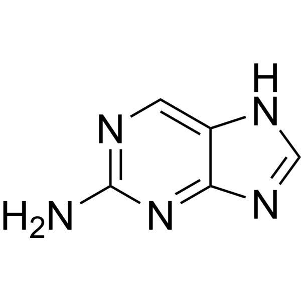 2-Aminopurine Chemical Structure
