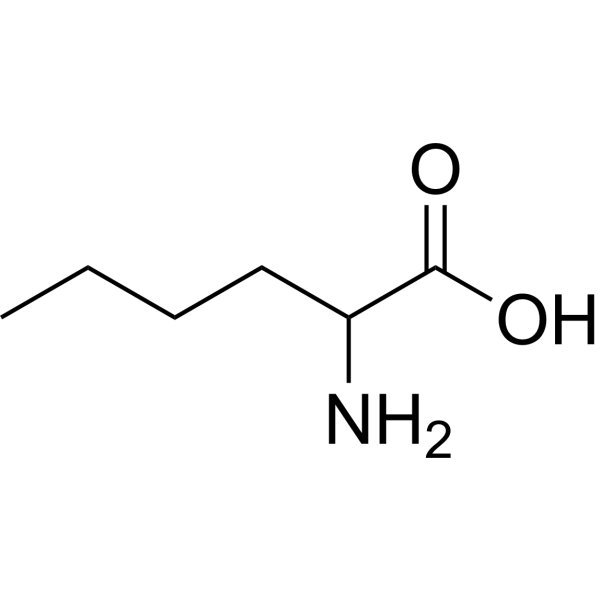 H-DL-Nle-OH Chemical Structure