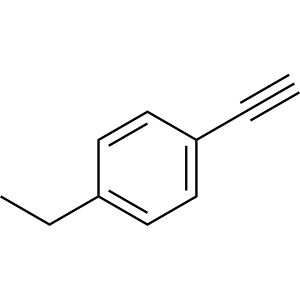 1-Ethyl-4-ethynylbenzene Chemical Structure