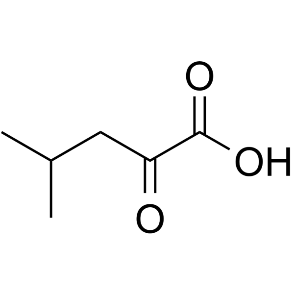 4-Methyl-2-oxopentanoic acid Chemical Structure