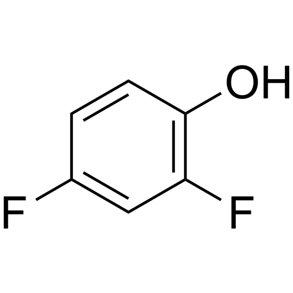 2,4-Difluorophenol Chemical Structure
