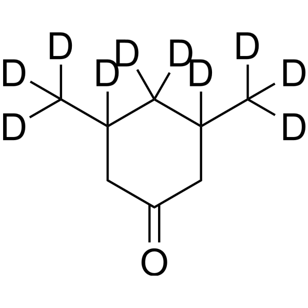 3,5-Dimethyl-d<sub>6</sub>-cyclohexanone-3,4,4,5-d<sub>4</sub> Chemical Structure