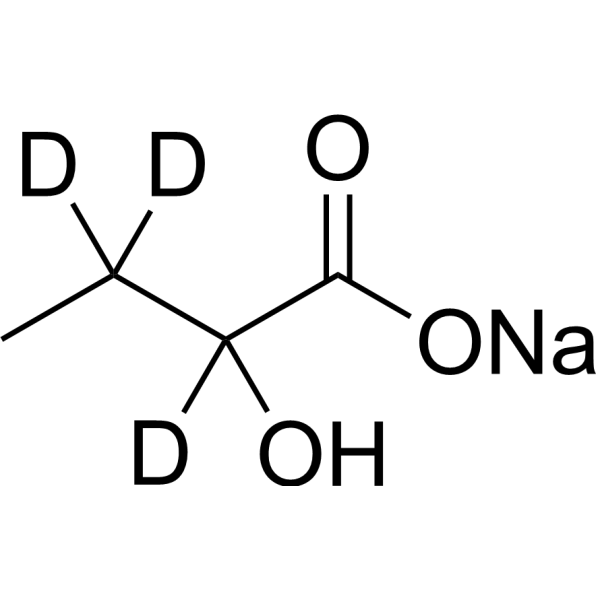 Sodium 2-hydroxybutanoate-<em>d3</em>