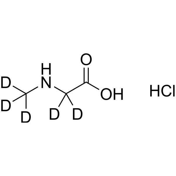 2-(Methylamino)acetic acid-d<sub>5</sub> hydrochloride Chemical Structure