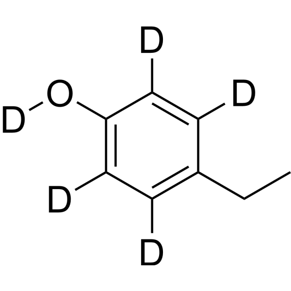4-Ethylphenol-d<sub>5</sub> Chemical Structure