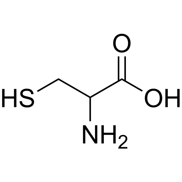 2-Amino-3-mercaptopropanoic acid Chemical Structure
