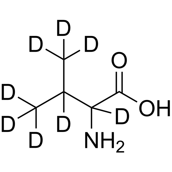 DL-Valine-d<sub>8</sub> Chemical Structure