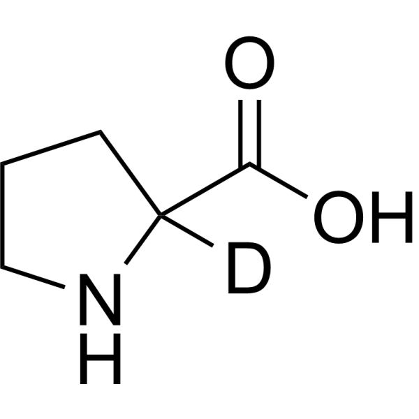 DL-Proline-2-d Chemical Structure