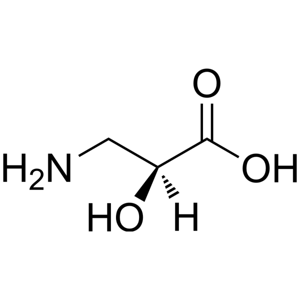 L-Isoserine Chemical Structure