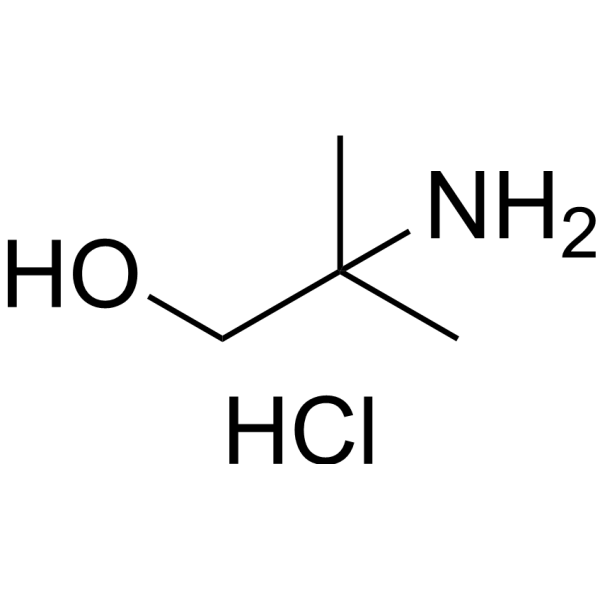 2-Amino-2-methylpropan-1-ol hydrochloride Chemical Structure