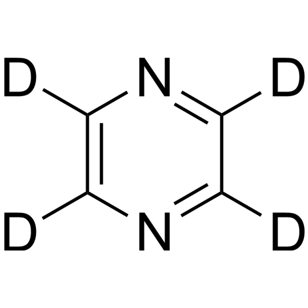 Pyrazine-d<sub>4</sub> Chemical Structure