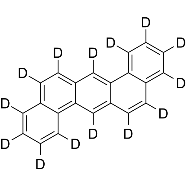 Dibenz[a,h]anthracene-d<sub>14</sub> Chemical Structure