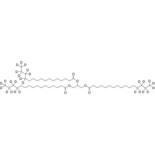 Propane-1,2,3-triyl tripalmitate-d27