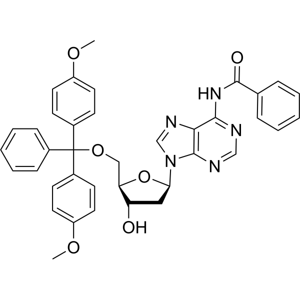 <em>N</em>6-Benzoyl-5′-O-(4,4′-dimethoxytrityl)-2′-deoxyadenosine