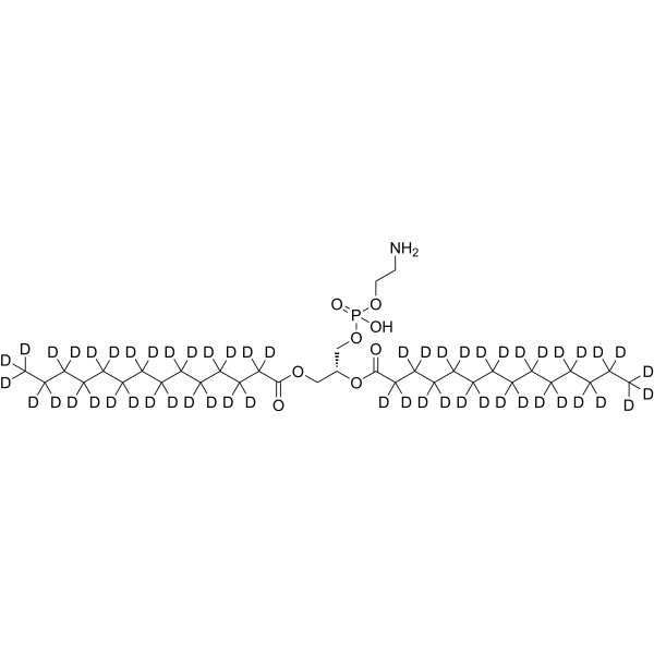 (2R)-3-(((2-<em>Aminoethoxy</em>)(<em>hydroxy</em>)<em>phosphoryl</em>)<em>oxy</em>)<em>propane</em>-1,2-<em>diyl</em> <em>ditetradecanoate</em>-d54