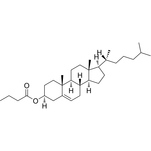 Cholesteryl n-butyrate Chemical Structure