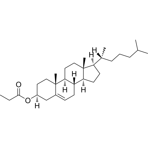 Cholesteryl propionate Chemical Structure