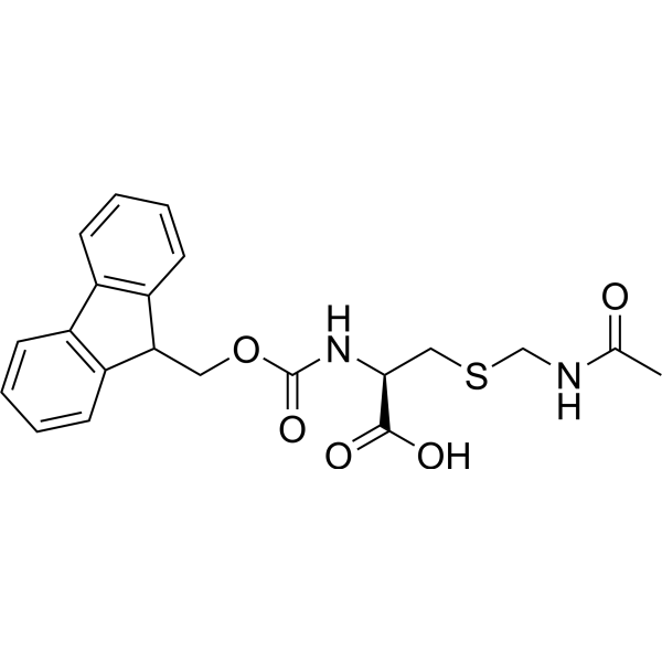 Fmoc-Cys(Acm)-OH Chemical Structure