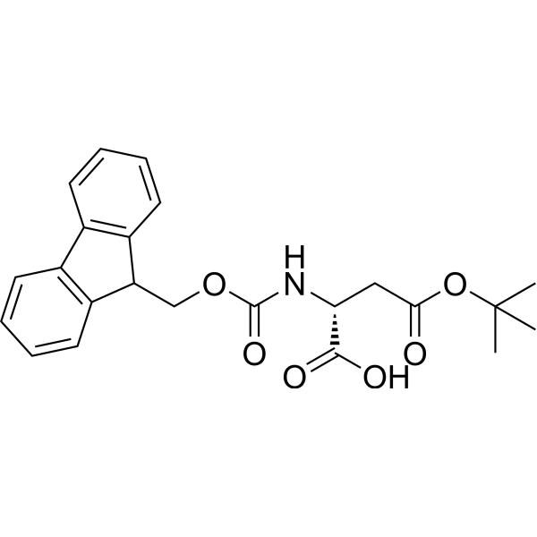 Fmoc-D-Asp(OtBu)-OH Chemical Structure