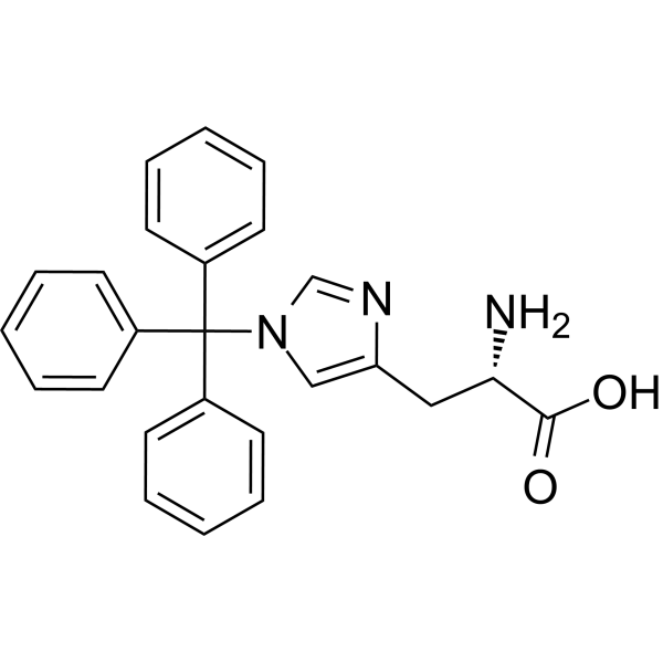 H-His(Trt)-OH Chemical Structure