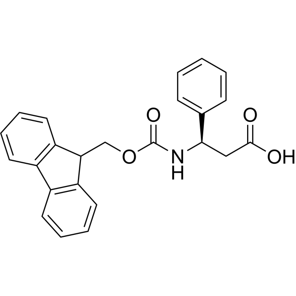 (R)-3-((((9H-<em>Fluoren</em>-9-yl)<em>methoxy</em>)<em>carbonyl</em>)amino)-3-phenylpropanoic acid