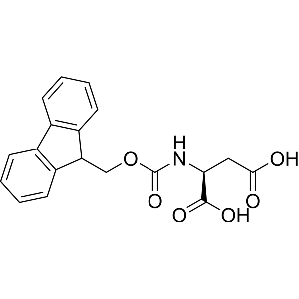 (((9H-<em>Fluoren</em>-9-yl)<em>methoxy</em>)<em>carbonyl</em>)-L-aspartic acid