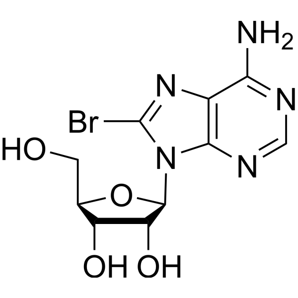 8-Bromoadenosine Chemical Structure