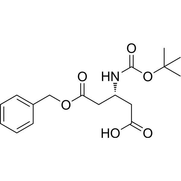 Boc-β-HoAsp(OBzl)-OH Chemical Structure