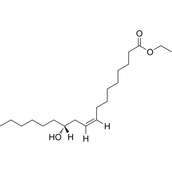 Ethyl ricinoleate Chemical Structure