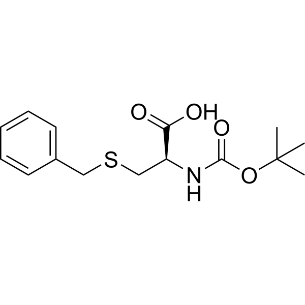 (<em>R</em>)-3-(Benzylthio)-2-((tert-butoxycarbonyl)amino)propanoic acid