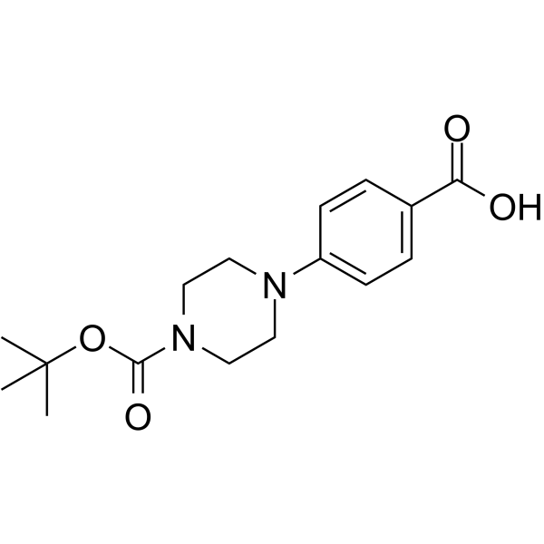 Boc-piperazine-benzoic acid